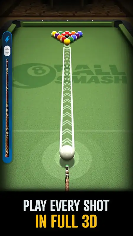 Ultimate 8 Ball Pool — στιγμιότυπο από το τραπέζι